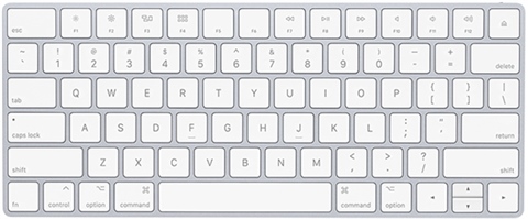 Apple Magic Keyboard (A1644) QWERTY UK - Silver, B - CeX (UK